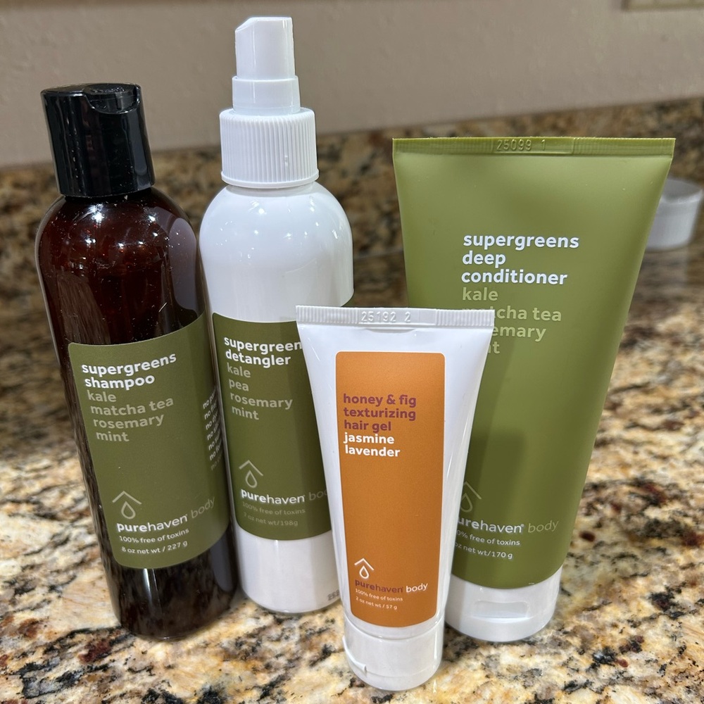 SOLD NEW Purehaven Hair Care Set